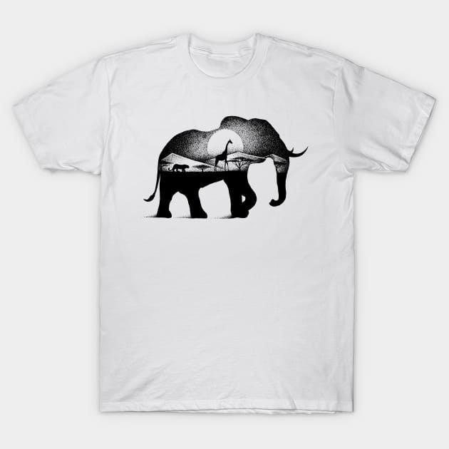 WILD AFRICA T-Shirt by thiagobianchini